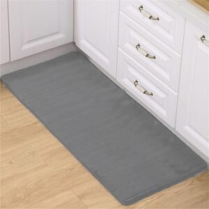 Memory Mat For Bathroom Bedroom & Kitchen 40x120cm – Ash