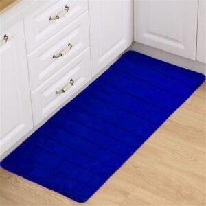 Memory Mat For Bathroom Bedroom & Kitchen 40x120cm – blue