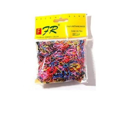 1000PCS Disposable Girls Elastic Hair Bands