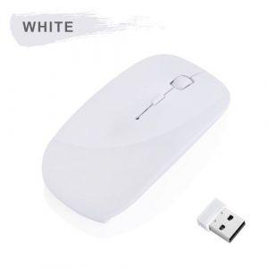 Super Slim USB Wireless Mouse 2.4G Receiver