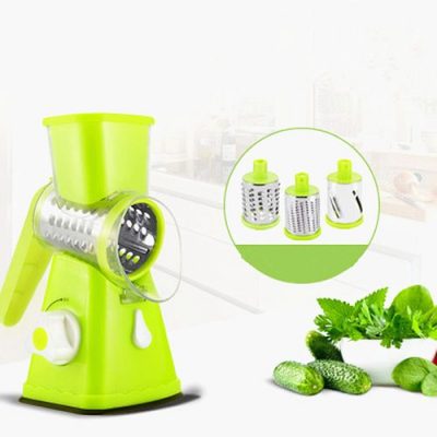 Tabletop Vegetable Cutter Slicer With 3 Chopper Blades - Image 3