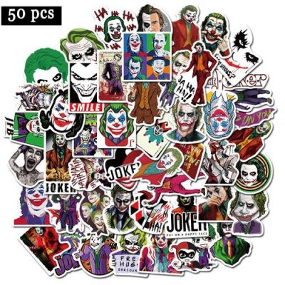 Joker Anime Stickers Cartoon Clown Style Stickers - Image 4