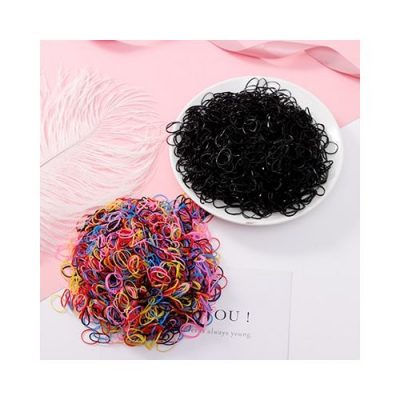 1000PCS Disposable Girls Elastic Hair Bands - Image 5