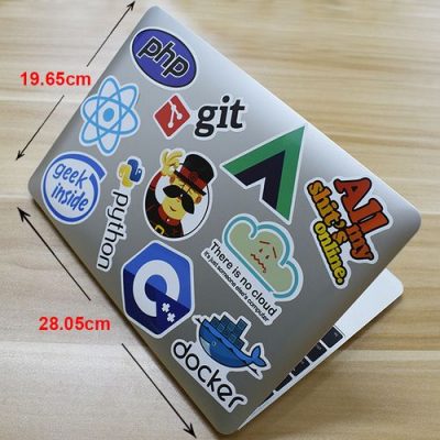 50 Pcs Internet Java Programming Language Logo Cool Stickers - Image 6