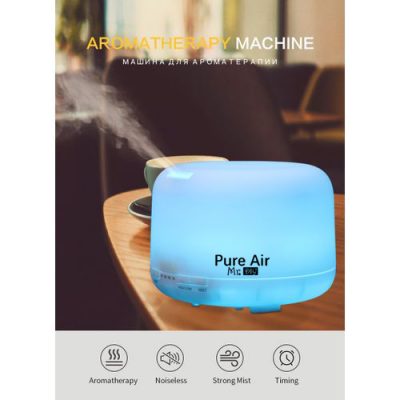 500ml Ultrasonic Humidifier + Free Essential Oil - Image 6