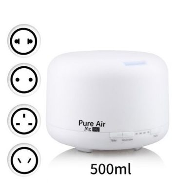 500ml Ultrasonic Humidifier + Free Essential Oil - Image 5