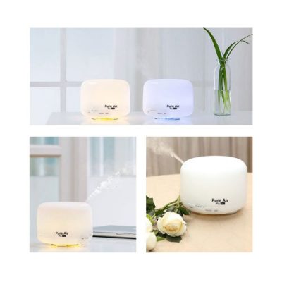 500ml Ultrasonic Humidifier + Free Essential Oil - Image 3