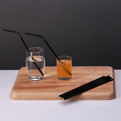 Disposable Party Cocktail Plastic Straw - 100pcs - Image 4