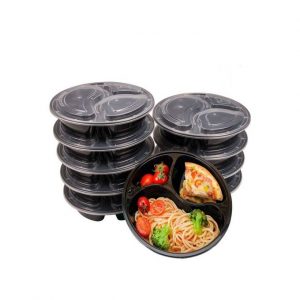 3 Compartment Meal Prep Container – 100 Pieces