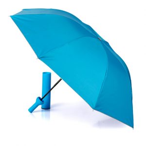 Original Wine Bottle Shaped Umbrella – blue