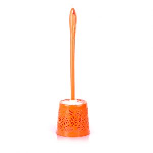 Toilet Brush With Flower Design Base