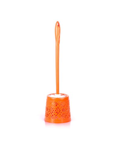 Toilet Brush With Flower Design Base