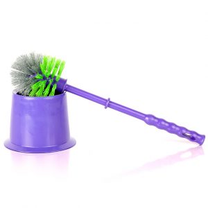 1pc Toilet Brush With Plain Base