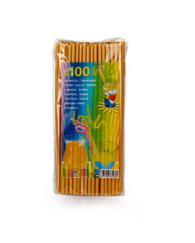 Disposable Party Cocktail Plastic Straw - 100pcs - Image 7