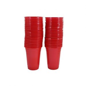 50pcs Big Disposable Party Cup – Red