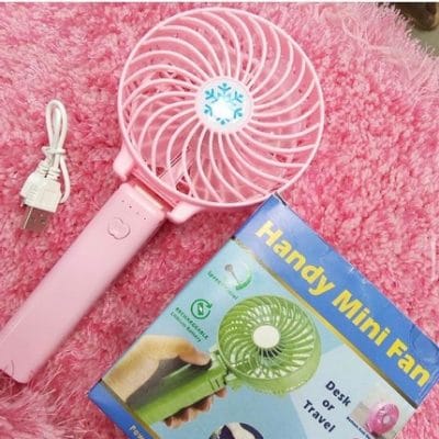 Original Hand Mini Rechargeable Fan - Image 3