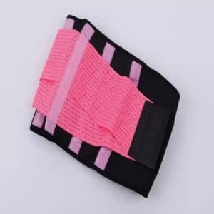 Hot Shapers Waist Trainer Adjustable Slimming Belt – pink, XXL