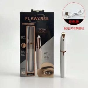 Flawless Painless Eyebrow Shaver And Trimmer