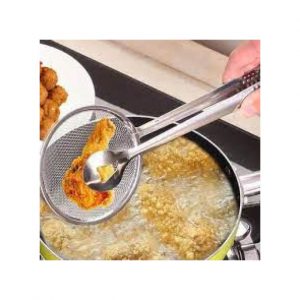 2 In 1 Stainless Steel Spoon Oil Drainer And Picker