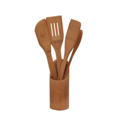 Home Choice Wooden Cutlery - Set Of 5pcs