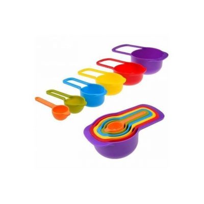 6pcs Colorful Kitchen Measuring Cup Set - 6pcs