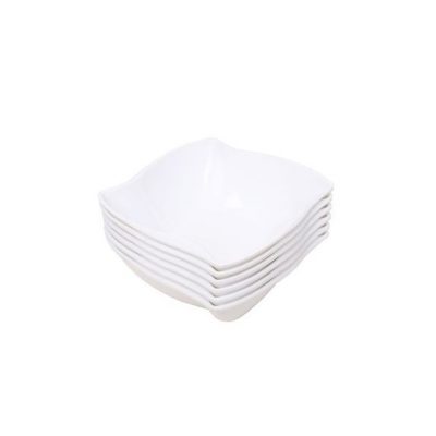 Unbreakable Ceramic Soup Plate - 12pcs