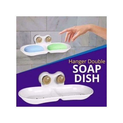 Wall Attachable Hanger For Soap - Double Box