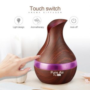 300ml Humidifier Air Purifier Diffuser Lamp