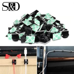 Adhesive Cable Wire Organizer Small Clips