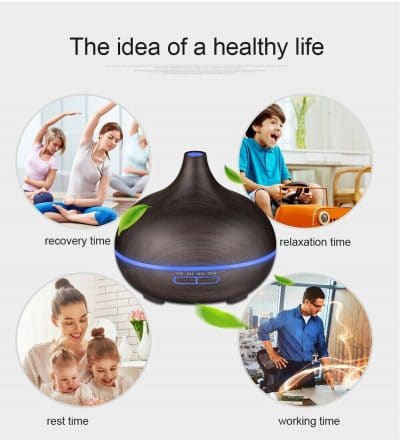 550ml Humidifier Diffuser Colorful Lamp - Image 5