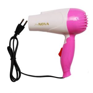 Nova Foldable Hand Hair Dryer – Pink