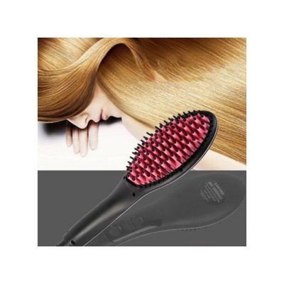 Ceramic Hot Comb Electric Brush Hair Straightener - Image 3