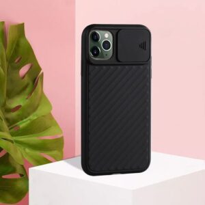 Silicone Case With Camera Len Protector For IPhone12 Pro