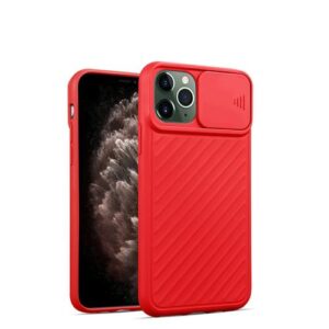 Silicone Case With Camera Len Protector For IPhone12 Pro