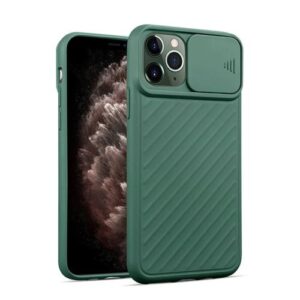 Silicone Case With Lens Protector For IPhone12 Pro Max