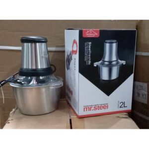 Mr. Steel Stainless Electric Yam Pounder Meat Grinder