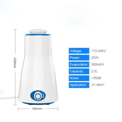 3l blue humidifier