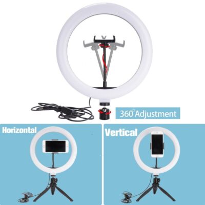 Unique 8'' Selfie Ring Fill Led Light And Projection Stand - Image 4