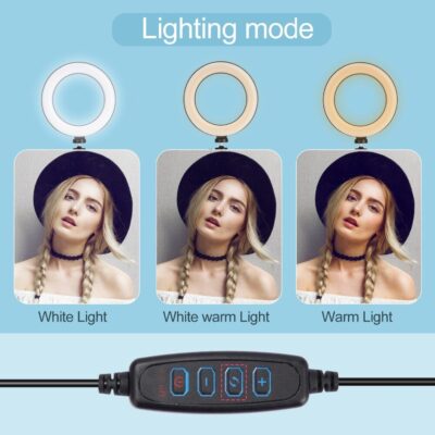 12'' Selfie Ring Light And Stand Plus Free Bag - Image 3