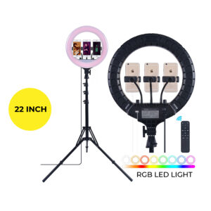 22” Selfie Ring Light And Stand/ Free bag