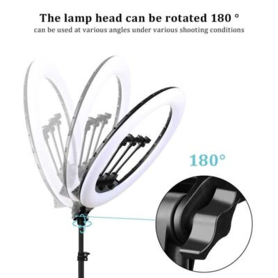 22'' RGB Selfie Ring Light And Stand/ Free Bag - Image 8