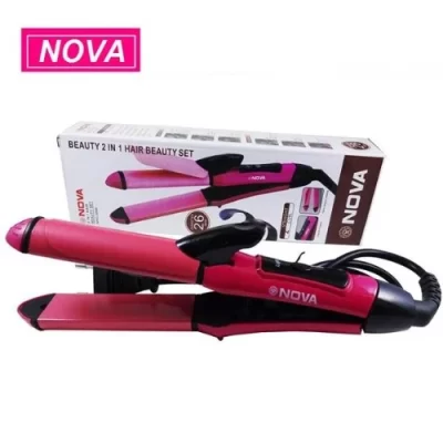 Nova 2 IN 1 Hair Straightener And Curler - Image 4