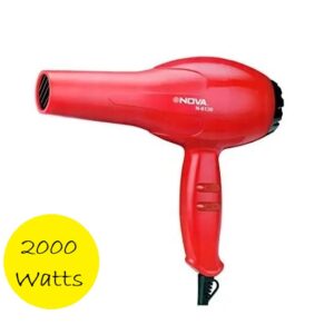 Nova multipurpose Hair Dryer 2000W – Red