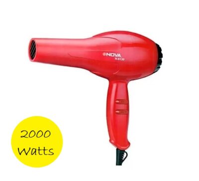 Nova multipurpose Hair Dryer 2000W - Red