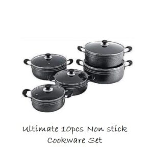 Ultimate 10pcs Non stick Cookware Set