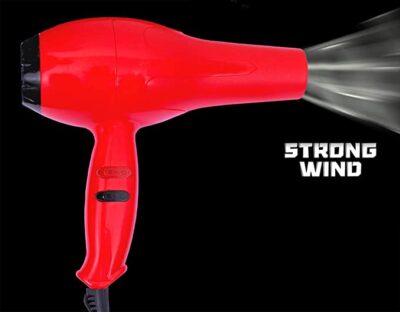 Nova multipurpose Hair Dryer 2000W - Red - Image 3