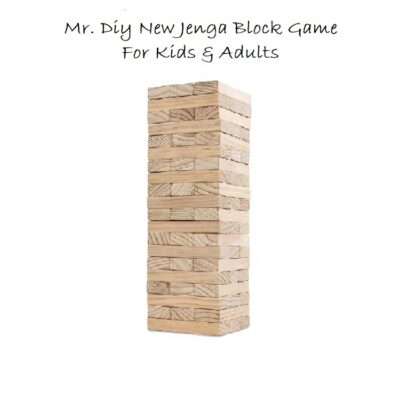 Mr. Diy Jenga Game For Kids & Adults - Large Size - Image 8