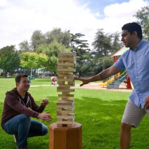 Mr. Diy Jenga Game For Kids & Adults – Large Size