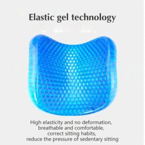 Durable Gel Orthopedic Memory Cushion Foam Travel Seat Massage