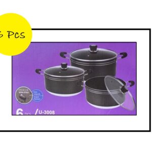 Ultimate 6 Pieces Spiral Cookware Set